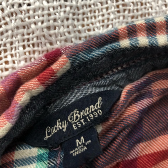 Lucky Brand flannel - Picture 2 of 3